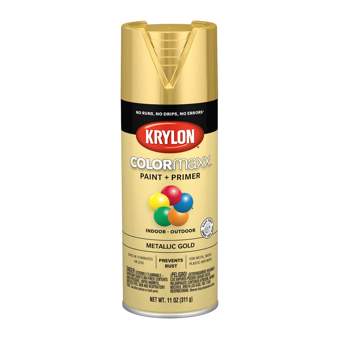 Krylon® COLORmaxx™ Metallic Paint + Primer